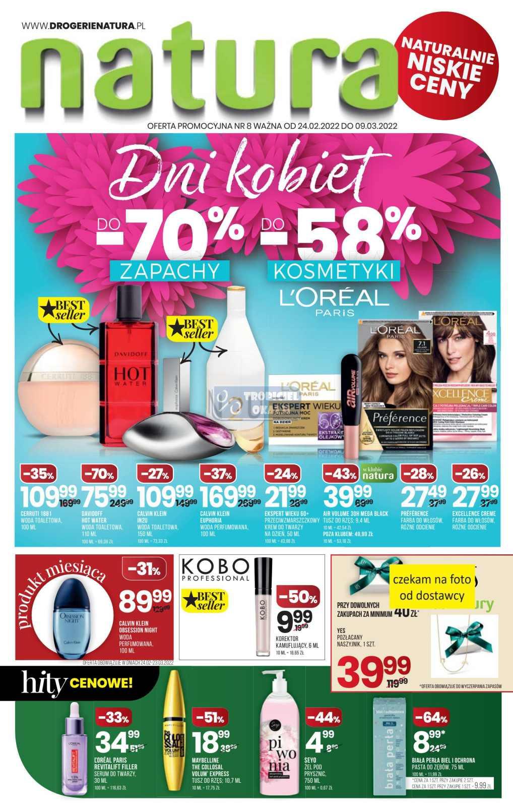 Gazetka promocyjna Drogerie Natura str. 1