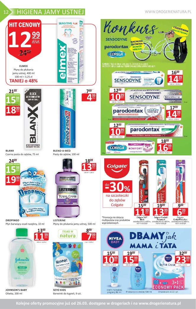 Gazetka promocyjna Drogerie Natura str. 12