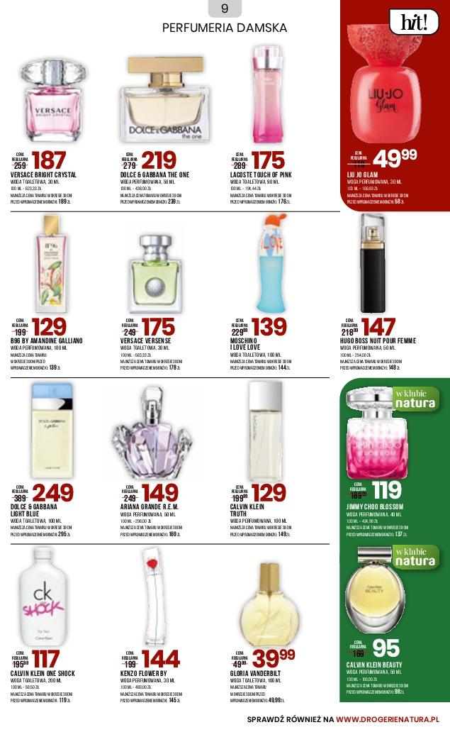 Gazetka promocyjna Drogerie Natura str. 9
