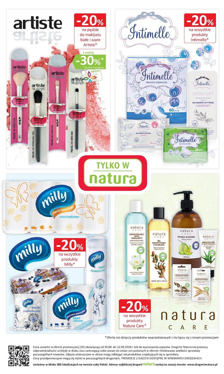 Gazetka promocyjna Drogerie Natura str. 16