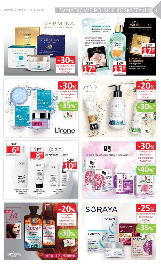 Gazetka promocyjna Drogerie Natura str. 3