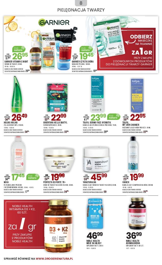 Gazetka promocyjna Drogerie Natura str. 8
