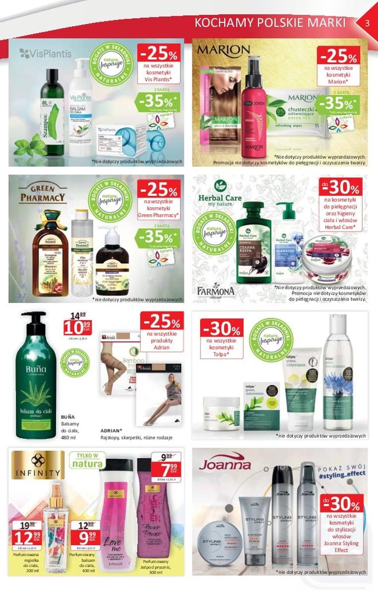 Gazetka promocyjna Drogerie Natura str. 3