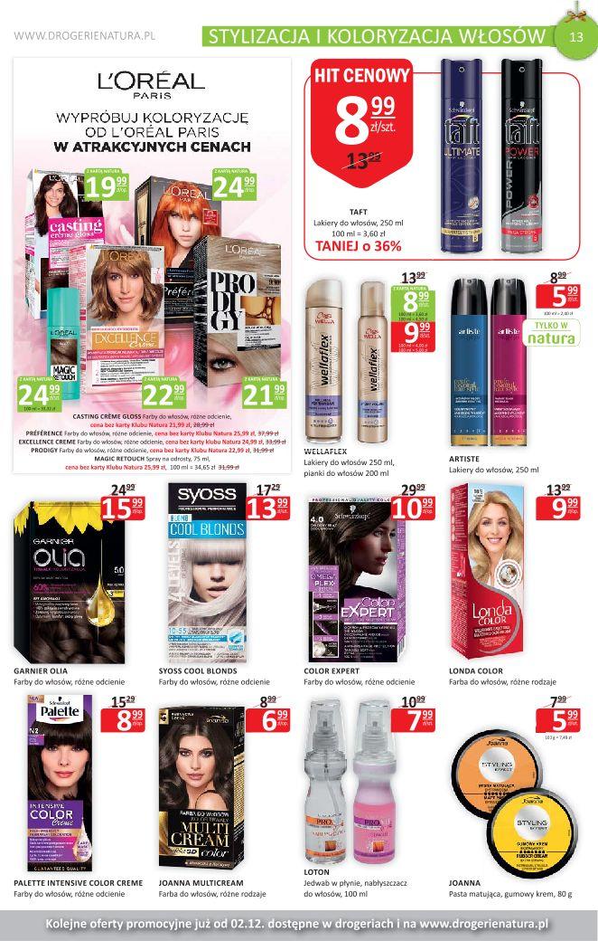 Gazetka promocyjna Drogerie Natura str. 13