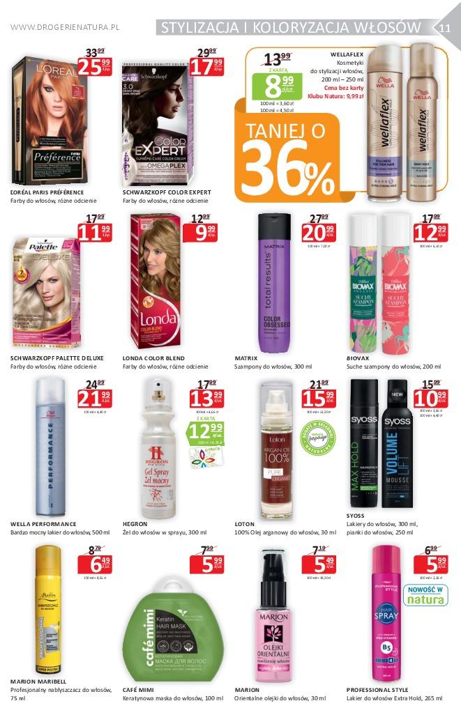 Gazetka promocyjna Drogerie Natura str. 11