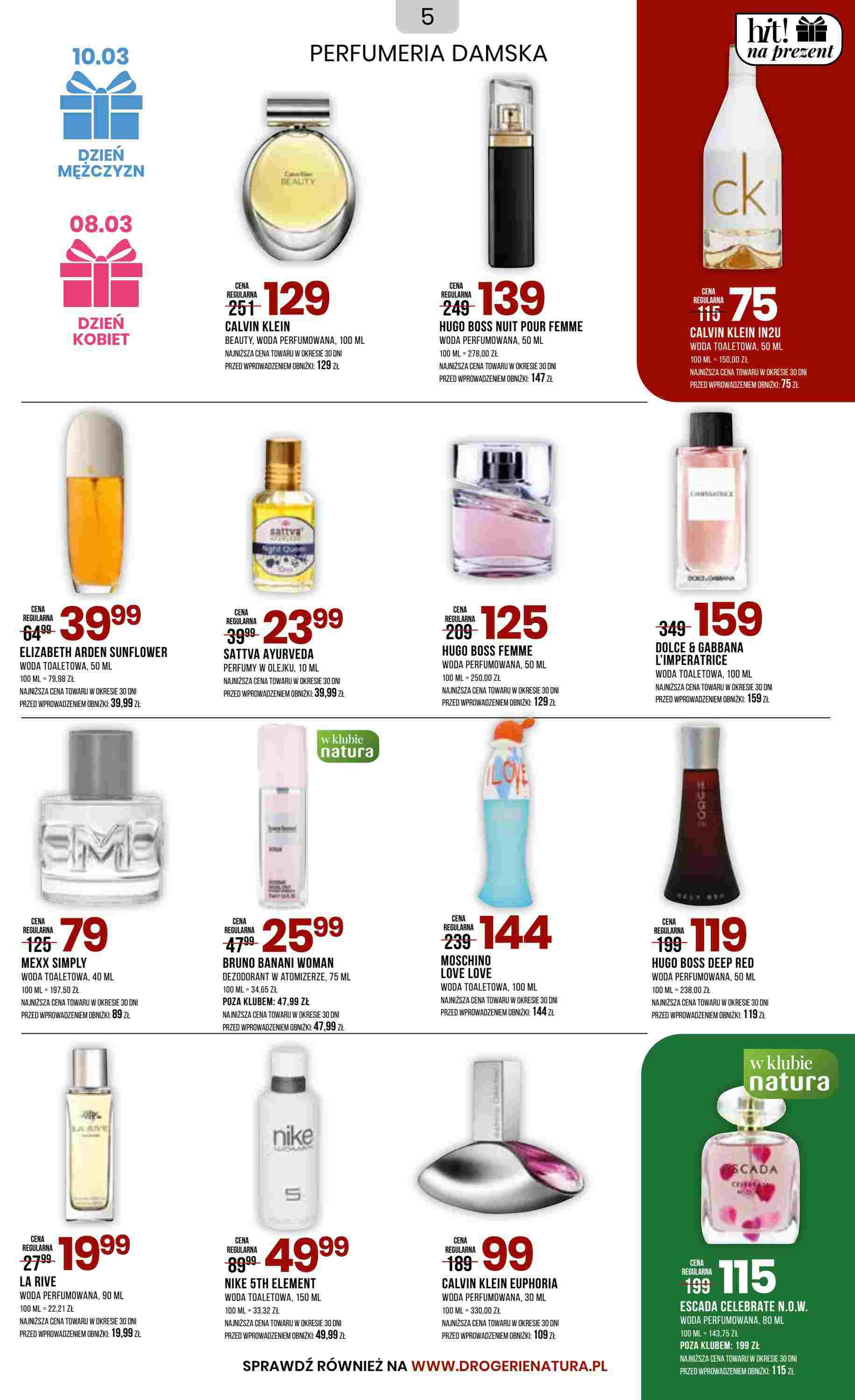 Gazetka promocyjna Drogerie Natura str. 5
