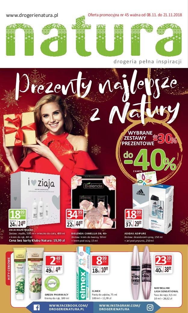 Gazetka promocyjna Drogerie Natura str. 1