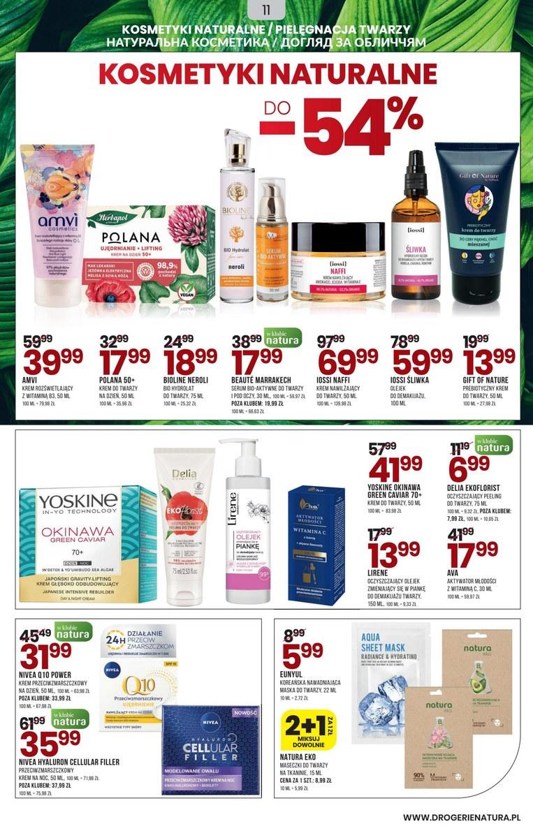 Gazetka promocyjna Drogerie Natura str. 11