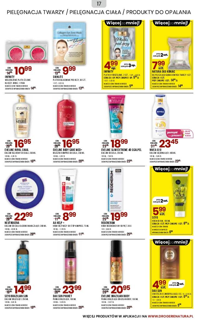 Gazetka promocyjna Drogerie Natura str. 17