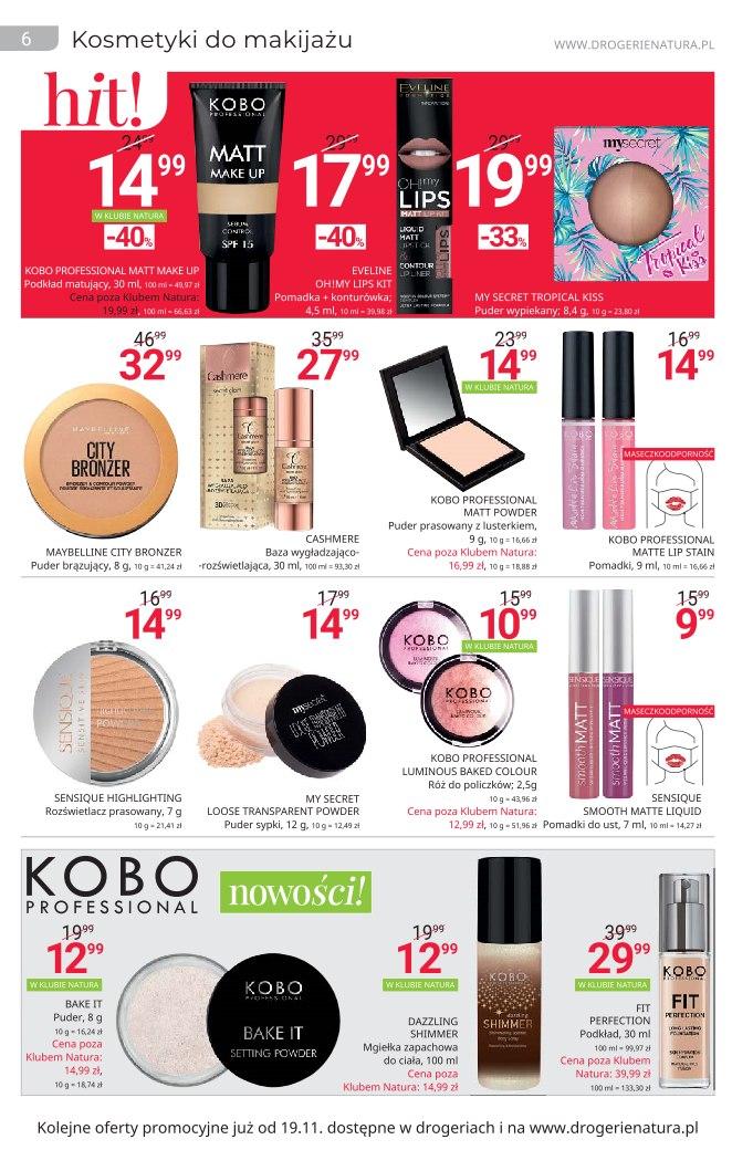Gazetka promocyjna Drogerie Natura str. 6
