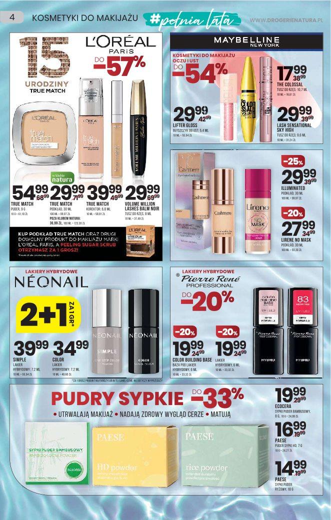 Gazetka promocyjna Drogerie Natura str. 4