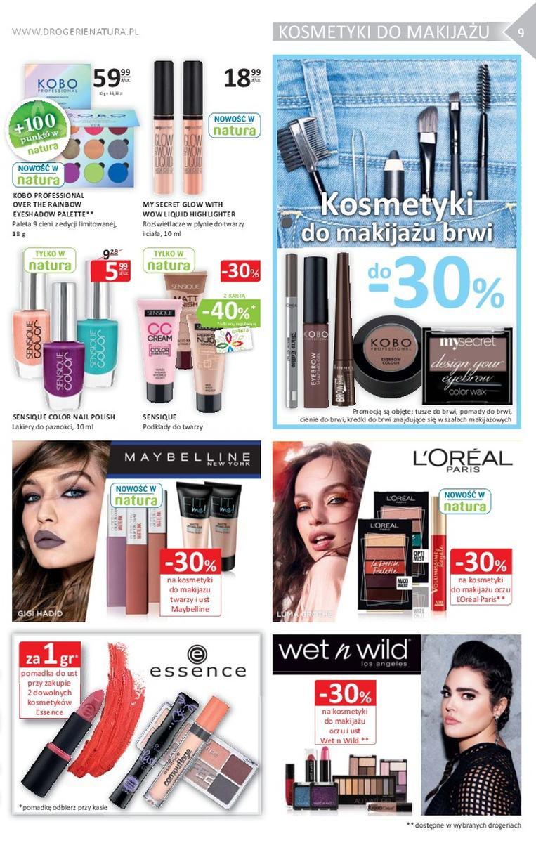 Gazetka promocyjna Drogerie Natura str. 9