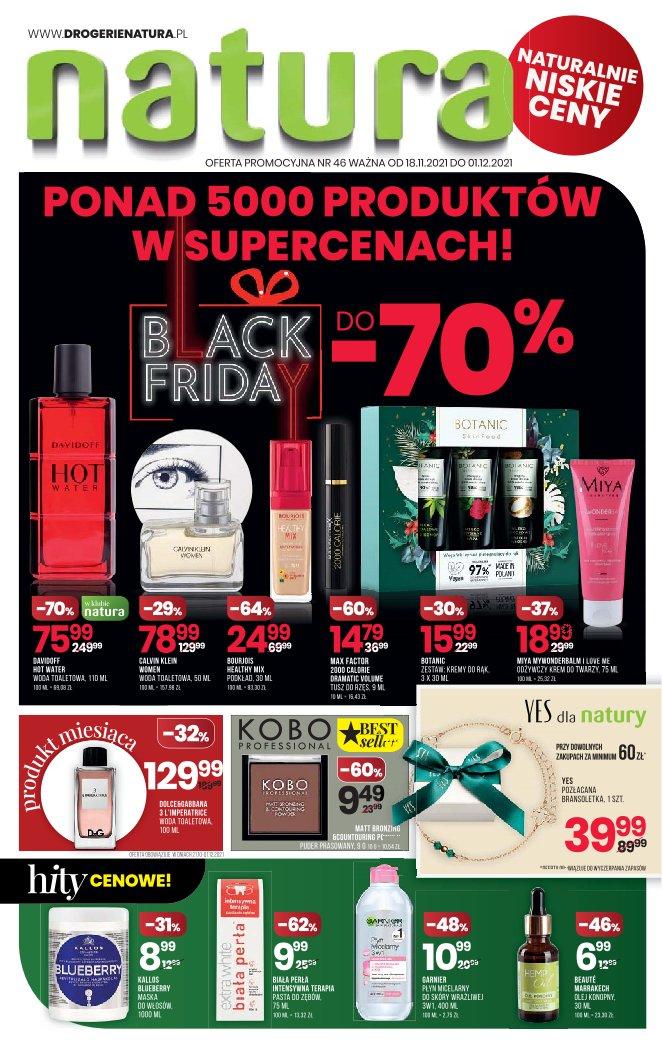 Gazetka promocyjna Drogerie Natura str. 1