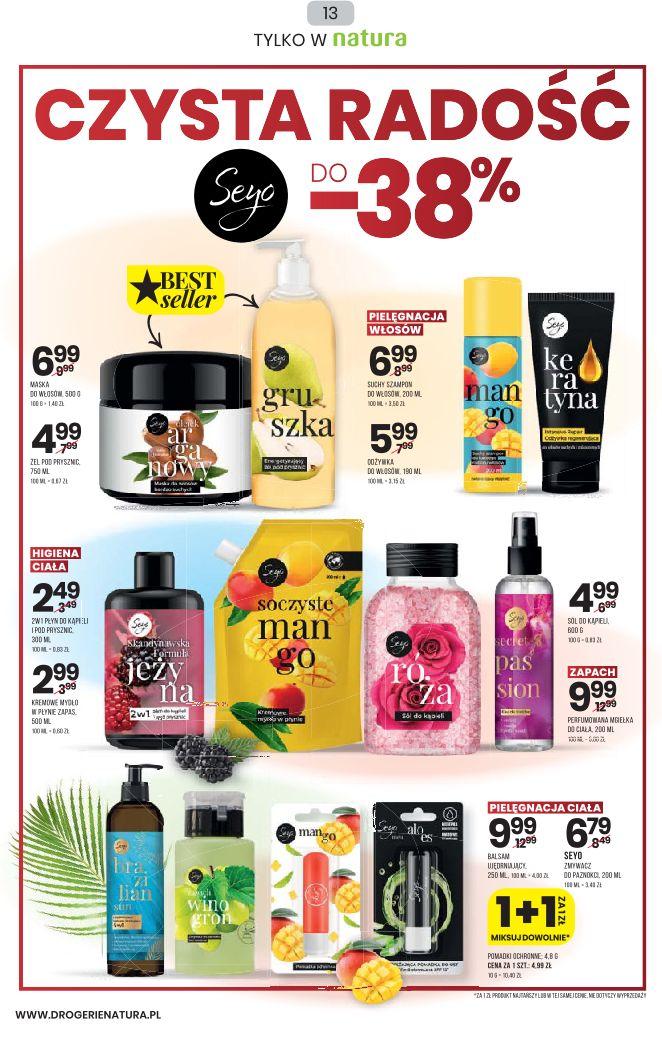 Gazetka promocyjna Drogerie Natura str. 13