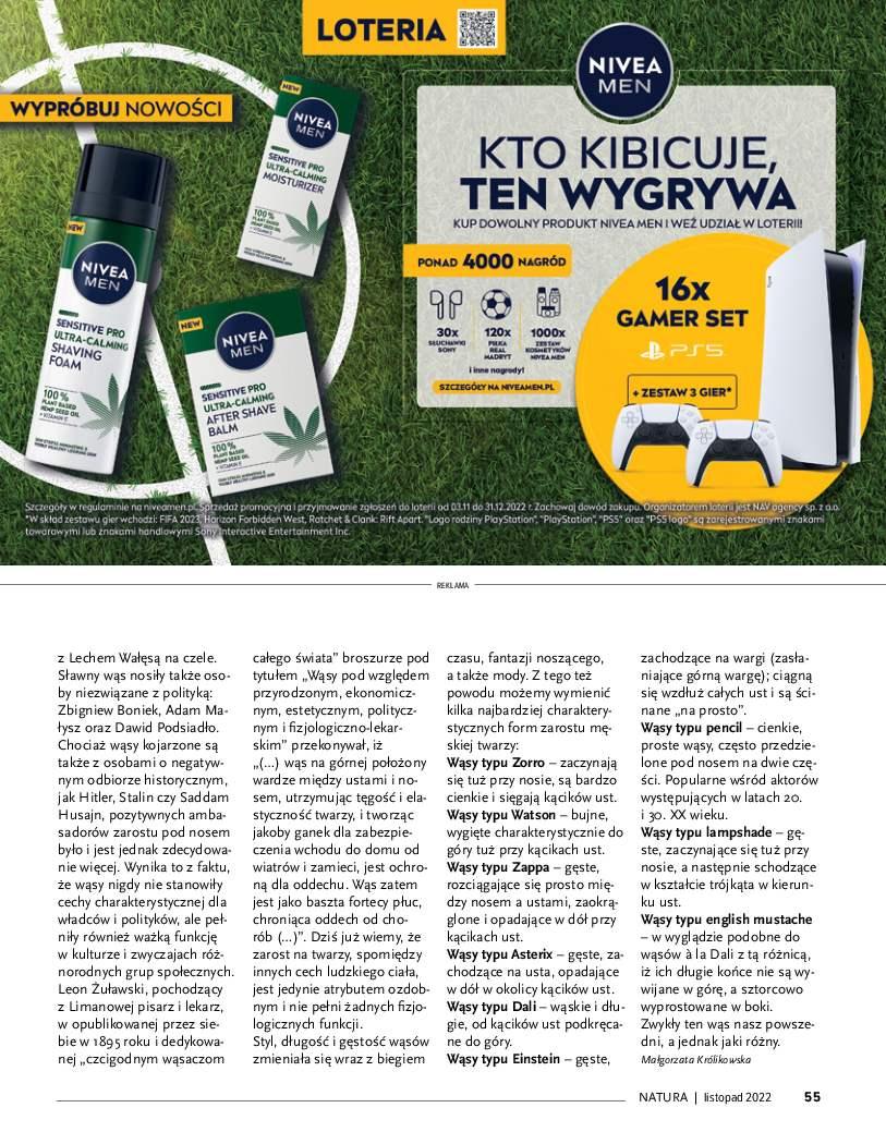 Gazetka promocyjna Drogerie Natura str. 55