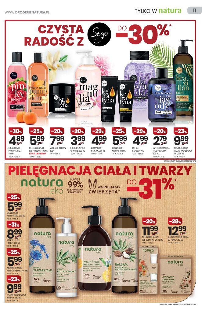 Gazetka promocyjna Drogerie Natura str. 11