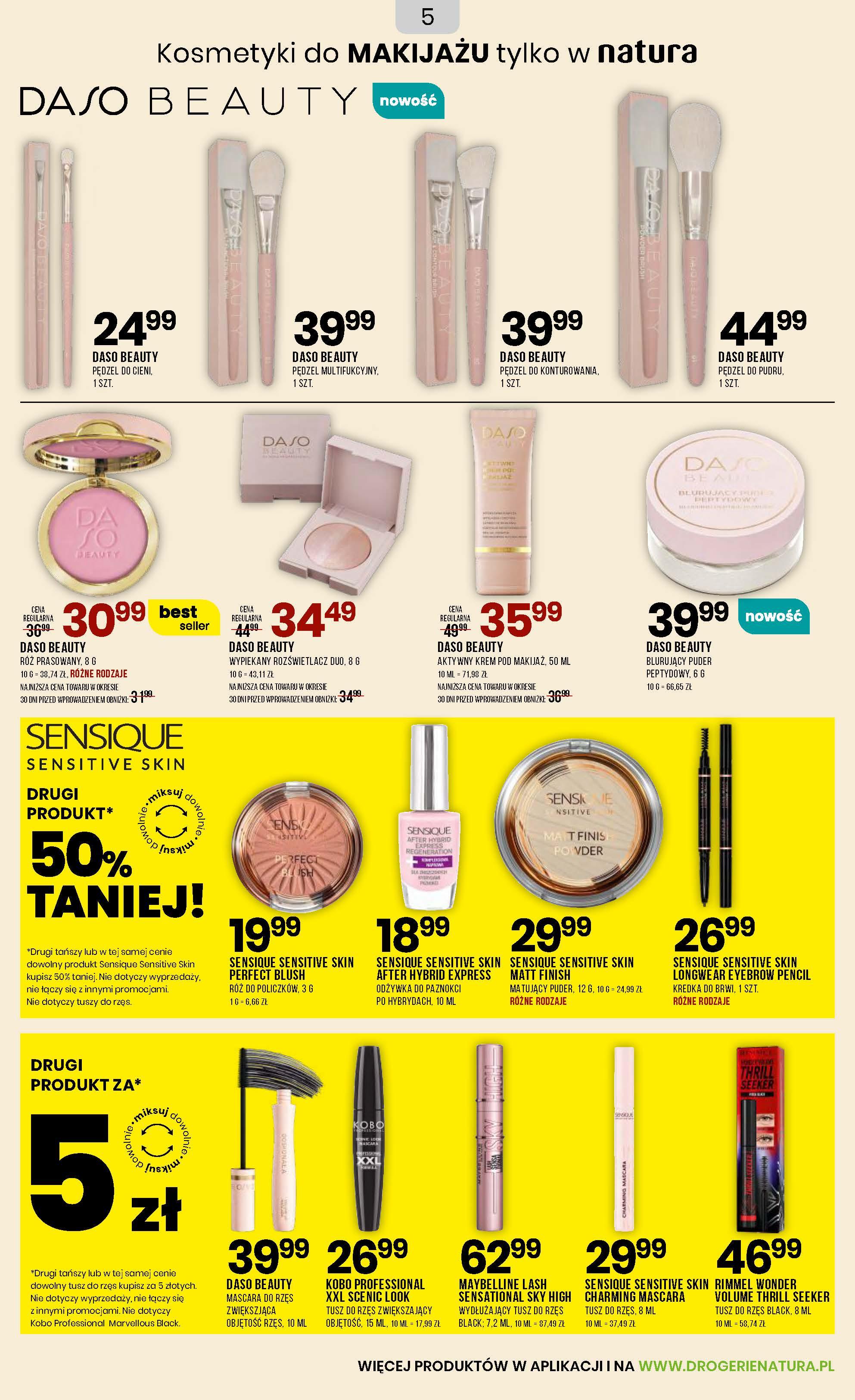 Gazetka promocyjna Drogerie Natura str. 5