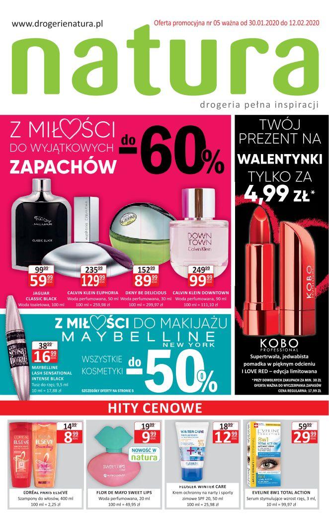 Gazetka promocyjna Drogerie Natura str. 1