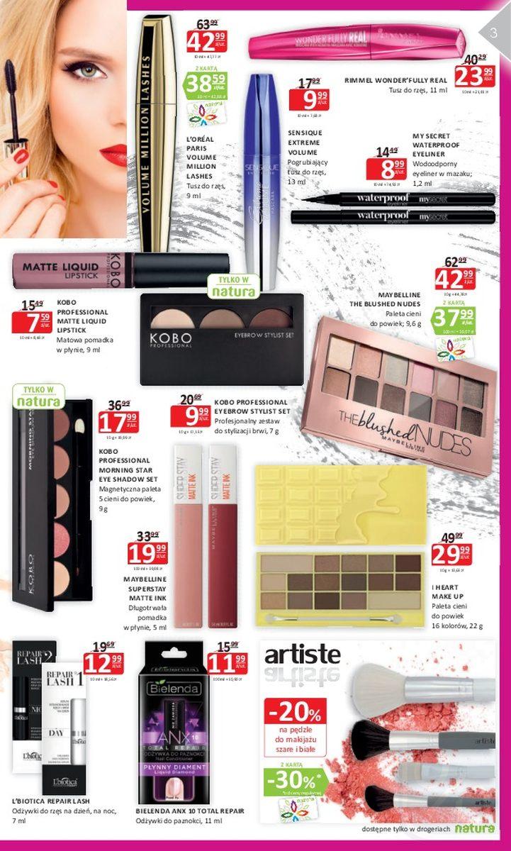 Gazetka promocyjna Drogerie Natura str. 3