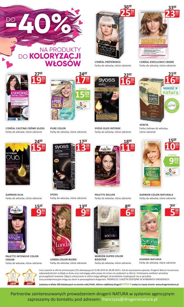 Gazetka promocyjna Drogerie Natura str. 16