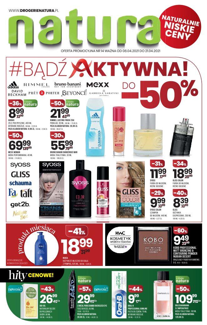 Gazetka promocyjna Drogerie Natura str. 1