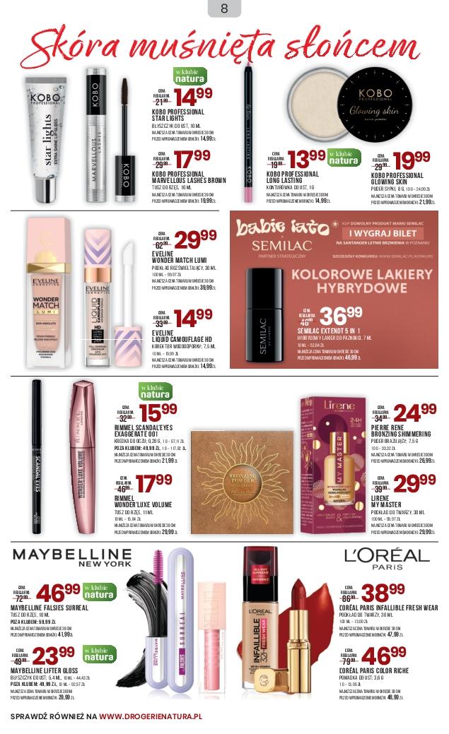 Gazetka promocyjna Drogerie Natura str. 8