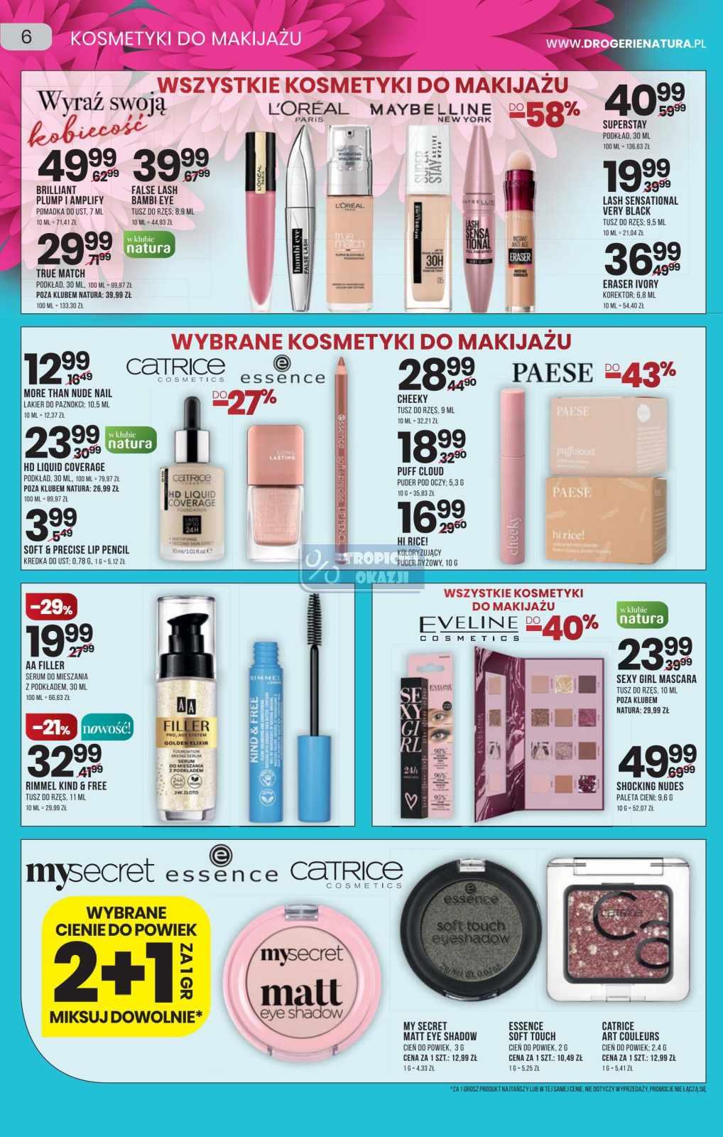 Gazetka promocyjna Drogerie Natura str. 6