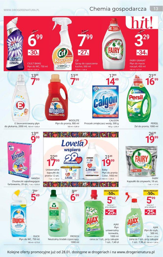 Gazetka promocyjna Drogerie Natura str. 13