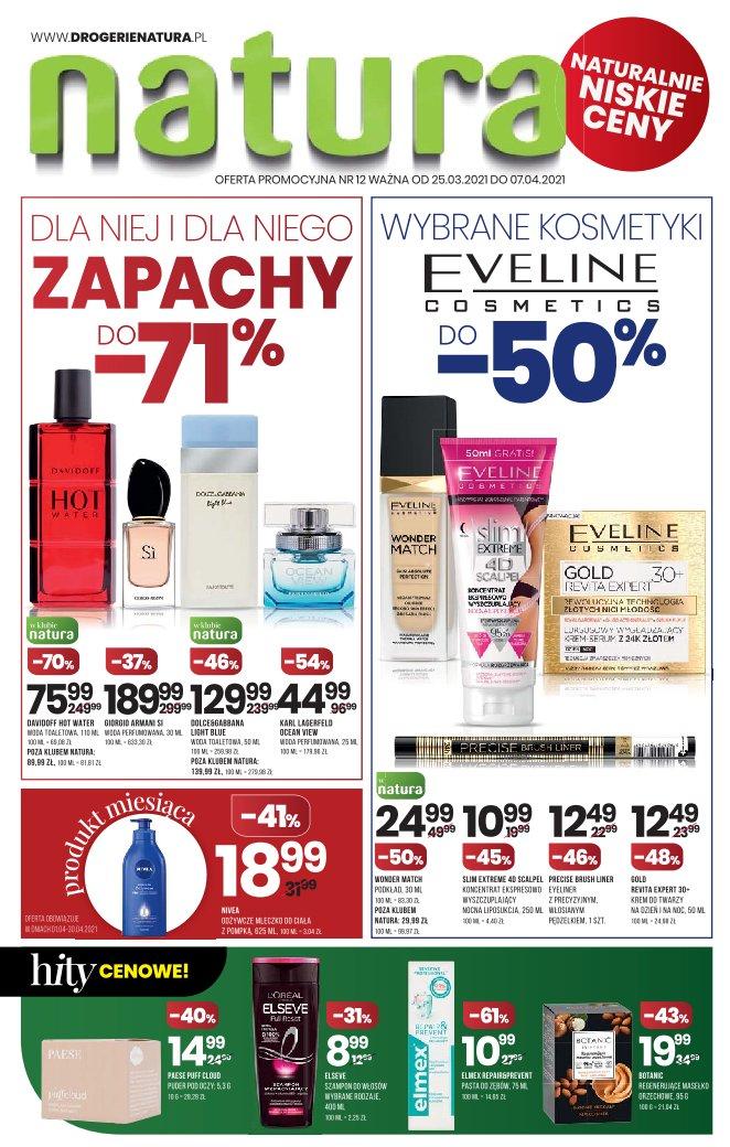 Gazetka promocyjna Drogerie Natura str. 1