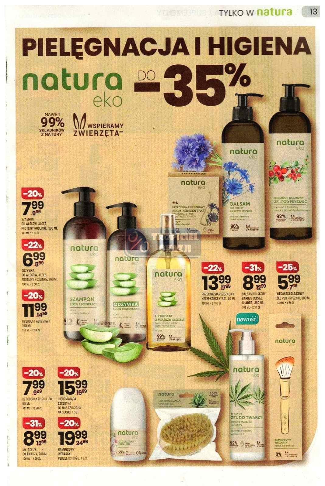 Gazetka promocyjna Drogerie Natura str. 13