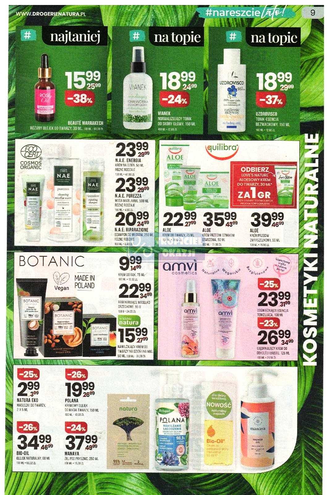 Gazetka promocyjna Drogerie Natura str. 9