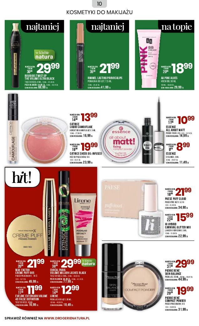 Gazetka promocyjna Drogerie Natura str. 10