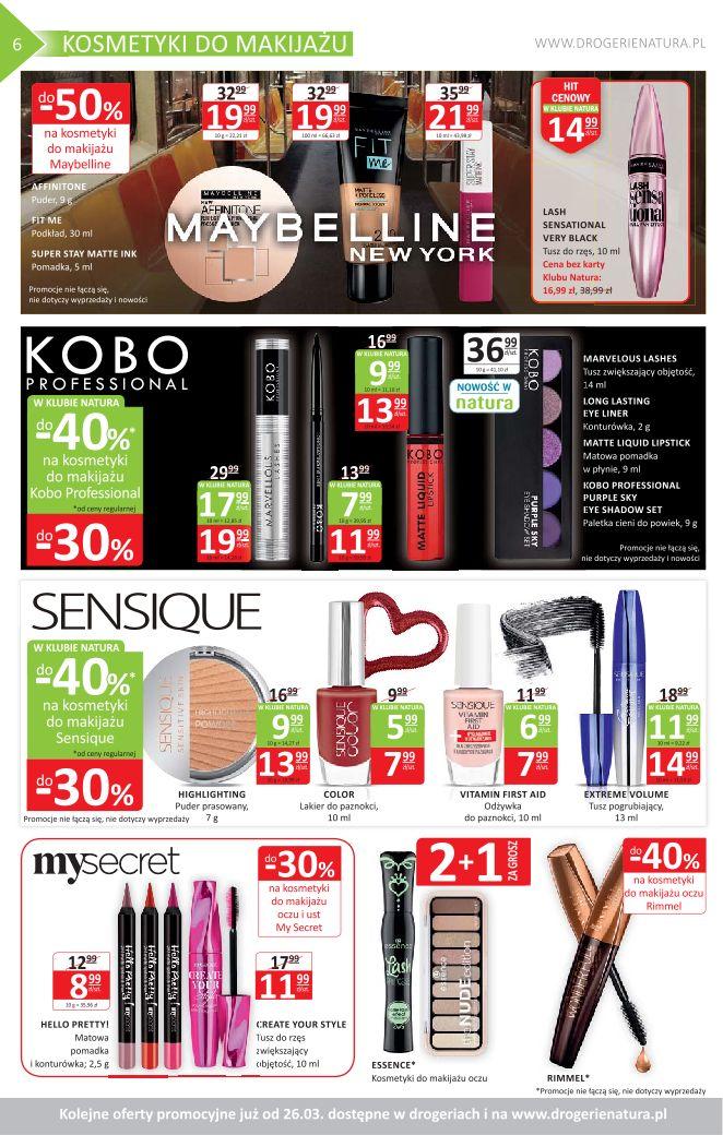 Gazetka promocyjna Drogerie Natura str. 6