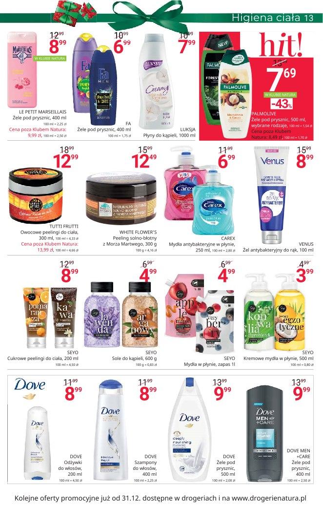 Gazetka promocyjna Drogerie Natura str. 13