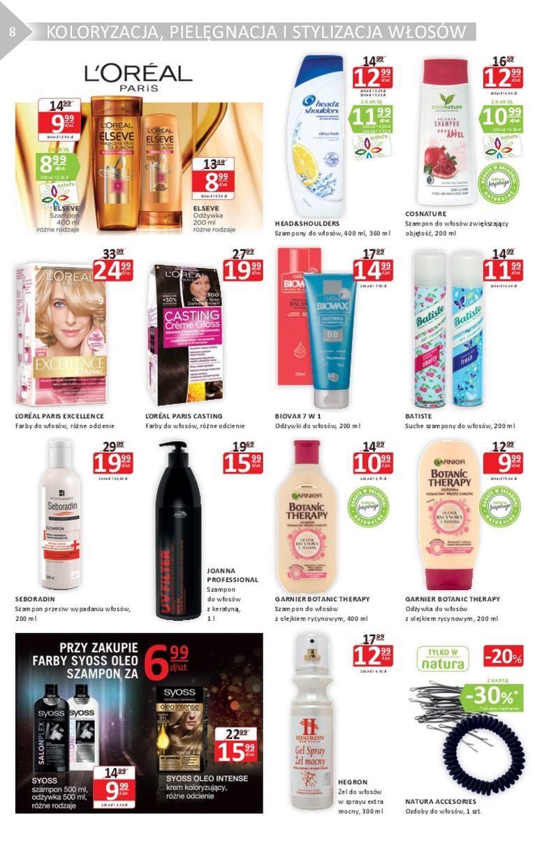 Gazetka promocyjna Drogerie Natura str. 8