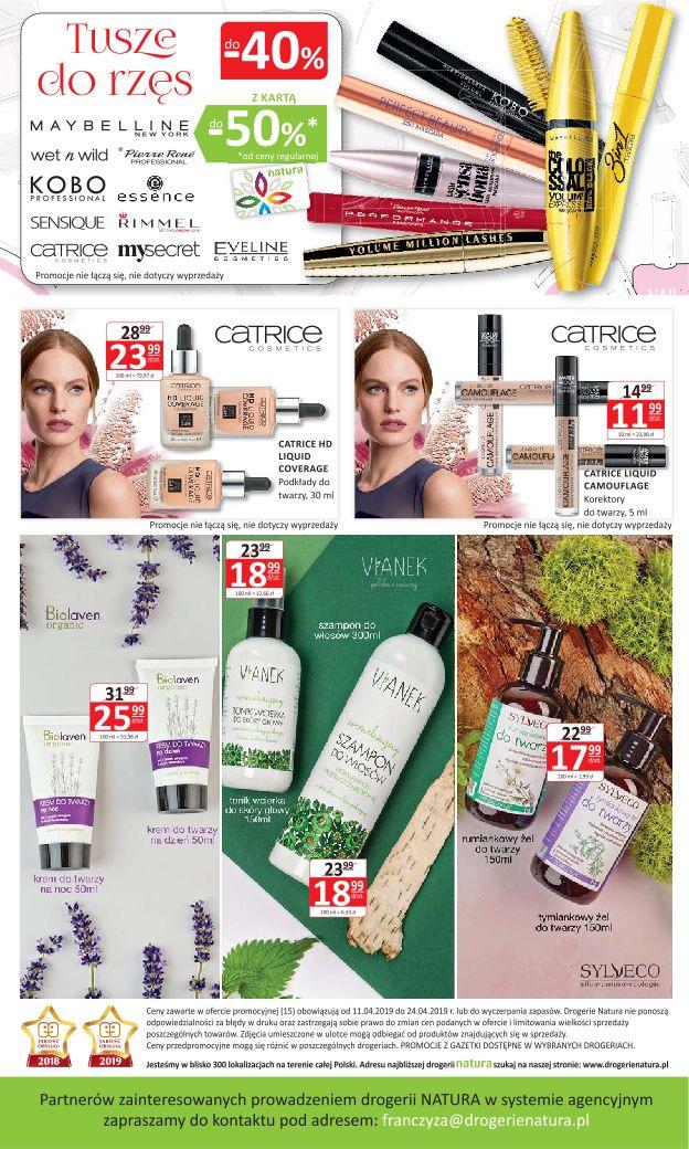 Gazetka promocyjna Drogerie Natura str. 20