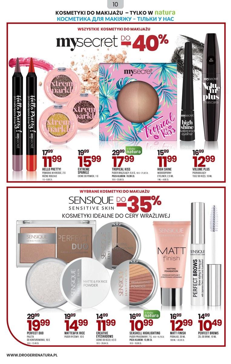 Gazetka promocyjna Drogerie Natura str. 10