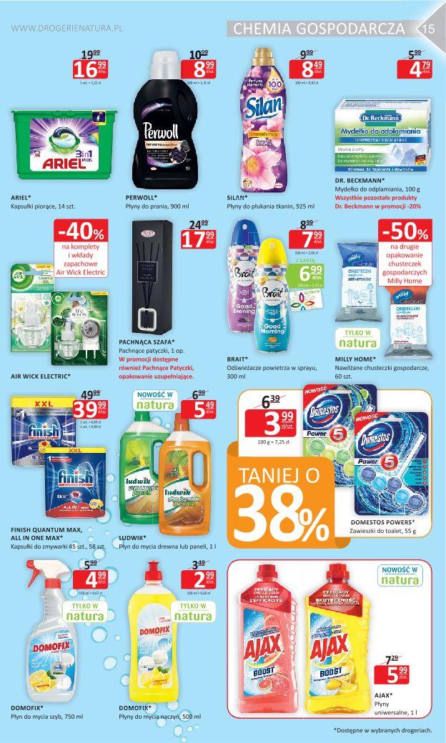 Gazetka promocyjna Drogerie Natura str. 15