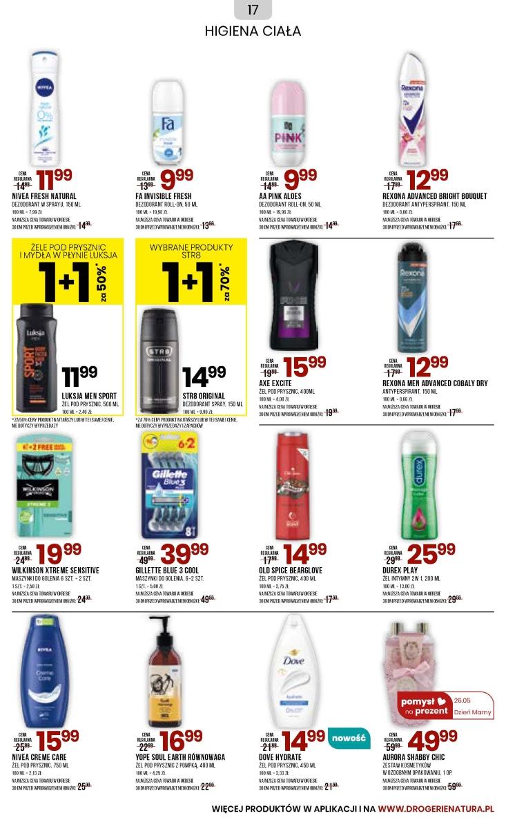 Gazetka promocyjna Drogerie Natura str. 17