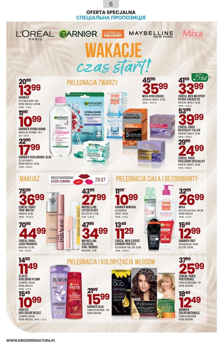Gazetka promocyjna Drogerie Natura str. 6