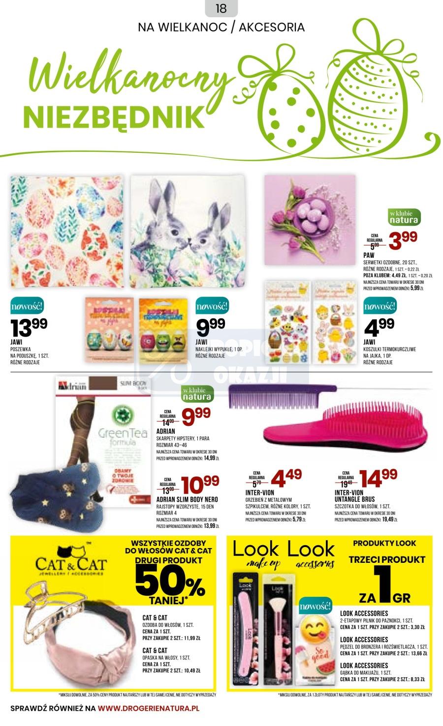 Gazetka promocyjna Drogerie Natura str. 18
