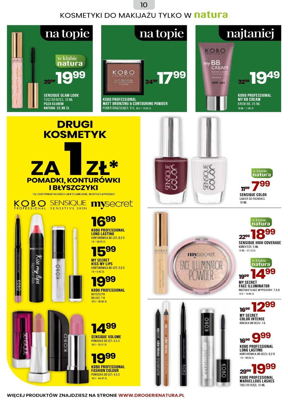 Gazetka promocyjna Drogerie Natura str. 10
