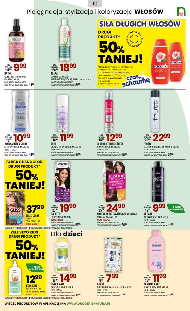 Gazetka promocyjna Drogerie Natura str. 10