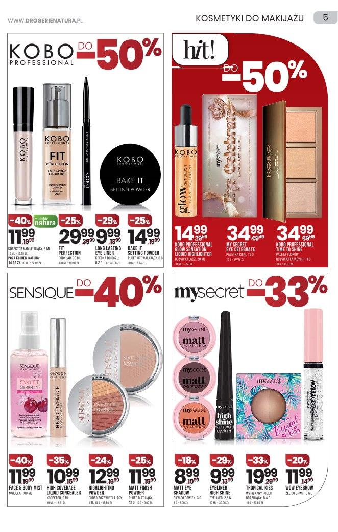 Gazetka promocyjna Drogerie Natura str. 5