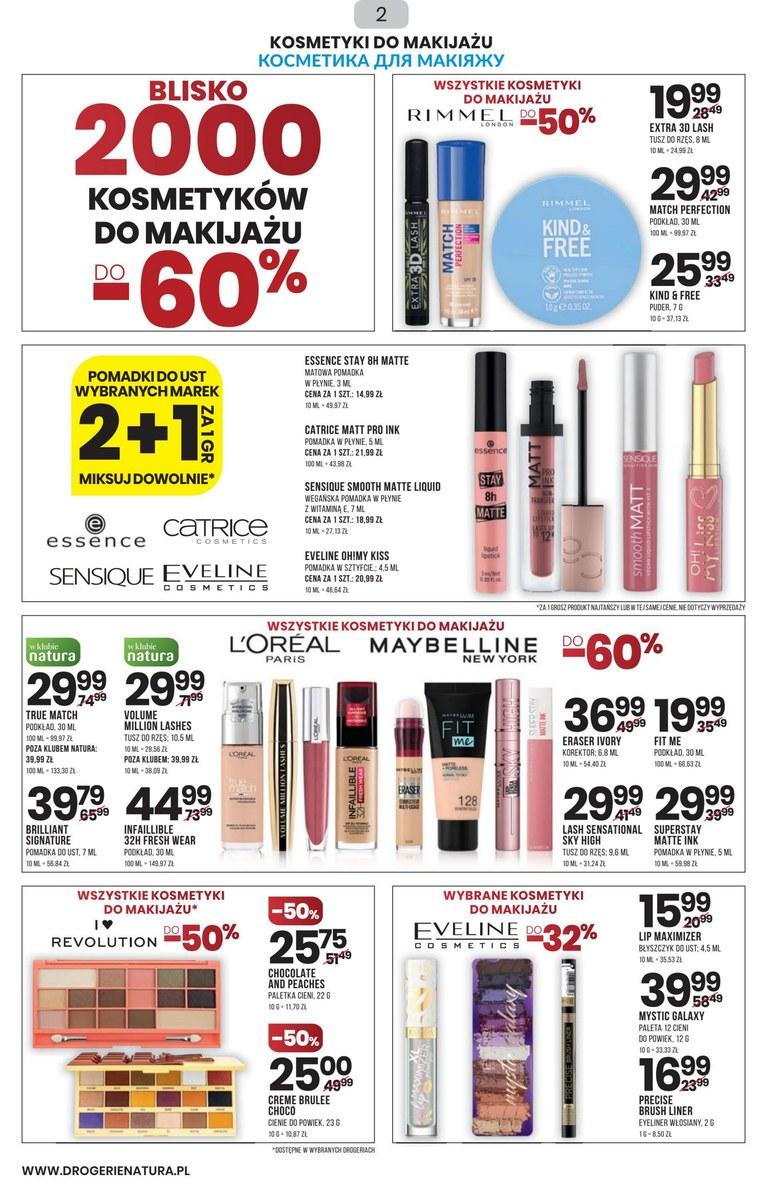 Gazetka promocyjna Drogerie Natura str. 2