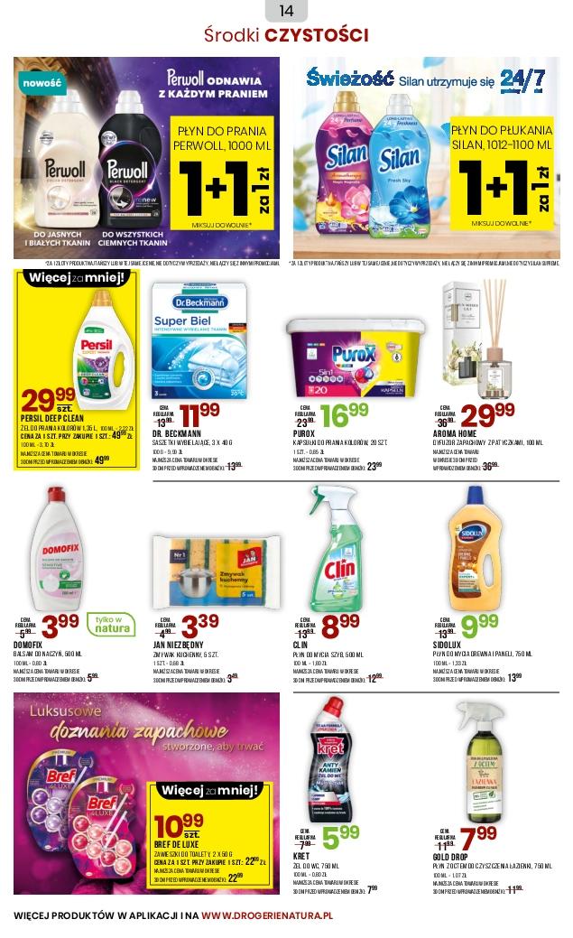 Gazetka promocyjna Drogerie Natura str. 14