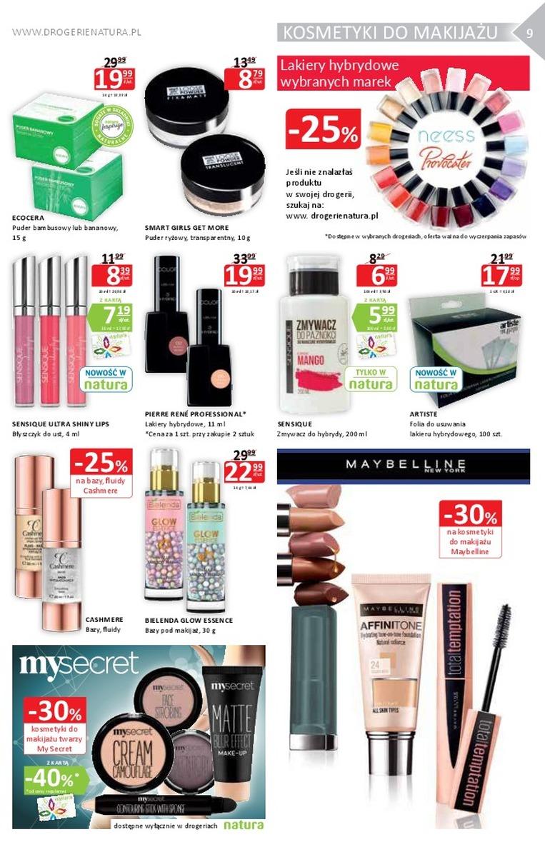 Gazetka promocyjna Drogerie Natura str. 9