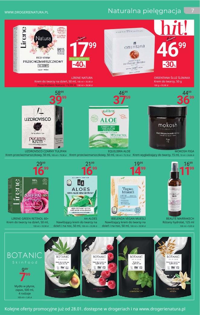 Gazetka promocyjna Drogerie Natura str. 7