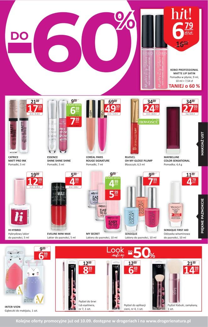 Gazetka promocyjna Drogerie Natura str. 3
