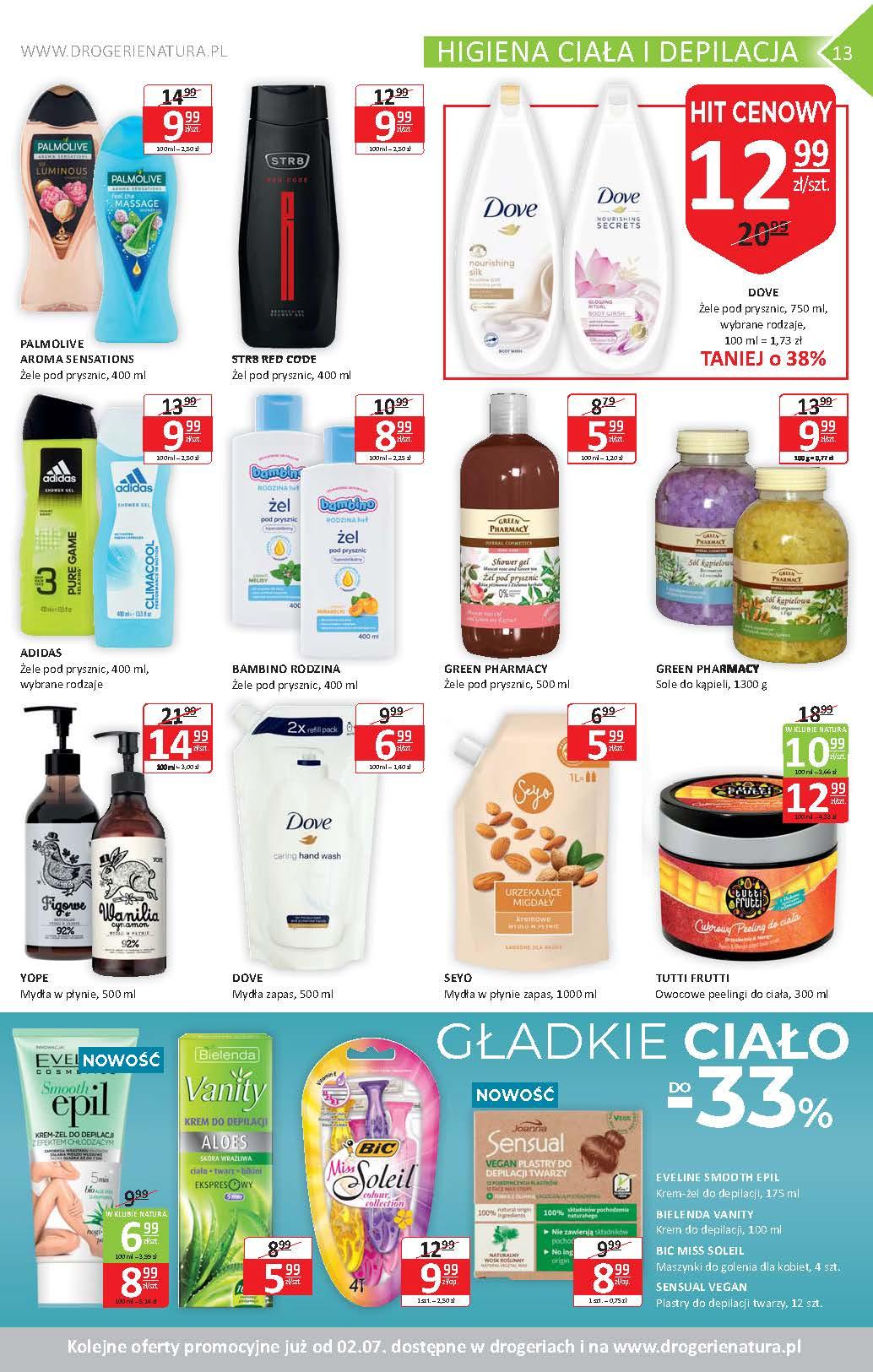 Gazetka promocyjna Drogerie Natura str. 13
